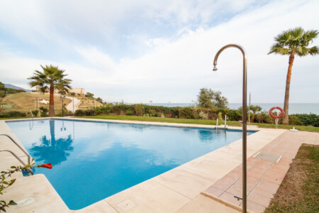 Residential pool area